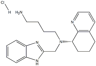 880549-30-4    N-(1H-苯并咪唑-2-基甲基)-N-[(8S)-5,6,7,8-四氫-8-喹啉基]-1,4-丁二胺單鹽酸鹽  AMD 070 hydrochloride