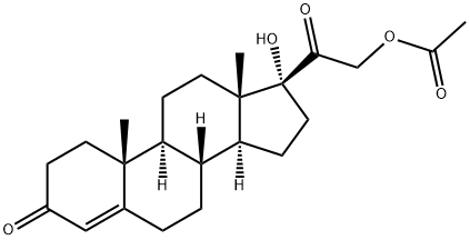 640-87-9   孕甾-4-烯-17α,21-二醇-3,20-二酮-21-醋酸酯 REICHSTEIN'S SUBSTANCE S 21-ACETATE
