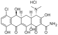 64-73-3   鹽酸地美環(huán)素  Demeclocycline hydrochloride 