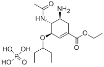 204255-11-8   磷酸奧司他韋   Oseltamivir phosphate