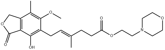 128794-94-5   霉酚酸嗎啉乙酯   Mycophenolate mofetil 