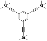 18772-58-2  1,3,5-三（（三甲基甲硅烷基）乙炔基）苯   1,3,5-tris((trimethylsilyl)ethynyl)benzene
