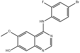 196603-96-0   4-(4-溴-2-氟苯胺基)-7-羥基-6-甲氧基喹唑啉