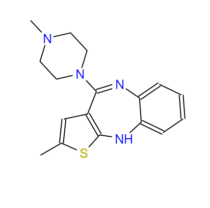 CAS：132539-06-1，奧氮平