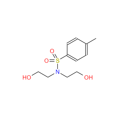 CAS：7146-67-0，N,N-雙-(2-羥乙基)-對(duì)甲苯磺酰胺， 英文名稱(chēng)：N,N-Bis(2-hydroxyethyl)-p-toluenesulfonaMide 