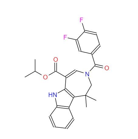 CAS：629664-81-9，妥芬異丙酯，英文名稱：WAY-362450 