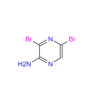 CAS： 24241-18-7， 2-氨基-3,5-二溴吡嗪 