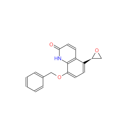 CAS：173140-90-4，5-(2R)-2-環(huán)氧乙烷基-8-芐氧基-2(1H)-喹啉酮(茚達特羅中間體) 
