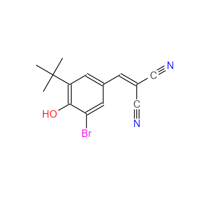 CAS：65678-07-1，2-(3-溴-5-(叔丁基)-4-羥基亞芐基)丙二腈 