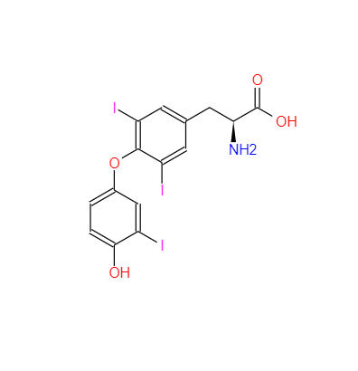 CAS：6893-02-3，三碘甲狀腺原氨酸（T3）