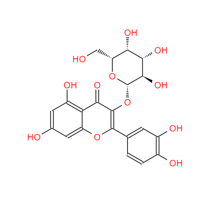 CAS：482-36-0，金絲桃苷