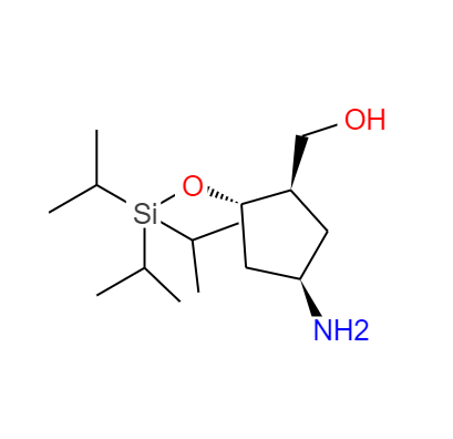 CAS：1644346-71-3，(1R,2S,4R)-4-amino-2-triisopropylsilyloxy-cyclopentyl]methanol