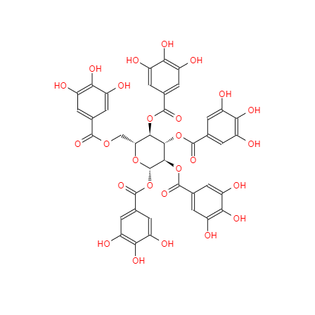 CAS：14937-32-7，β-五沒食子酰葡萄糖