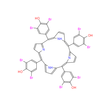 CAS：125299-79-8，MESO-四(3,5-二溴-4-羥基苯基)卟啉 