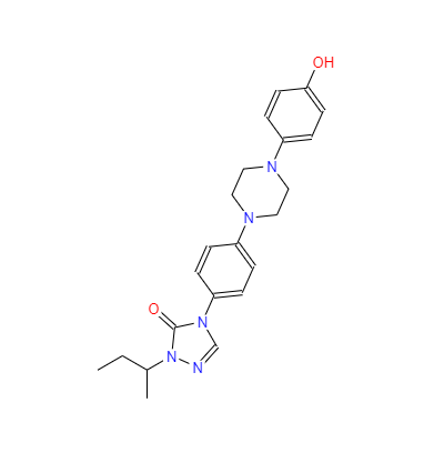 CAS：106461-41-0，2,4-二氫-4-[[4-(4-羥基苯基)-1-哌嗪基]苯基]-2-(1-甲基丙基)-3H-1,2,4-三氮唑-3-酮