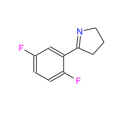 CAS：1443623-92-4，5-(2,5-二氟苯基)-3,4-二氫-2H-吡咯 