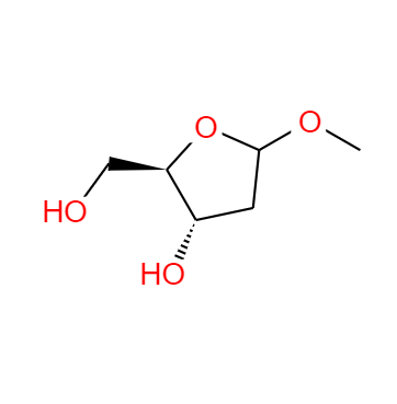 CAS：60134-26-1，1-O-甲基-2-脫氧-D-核糖 