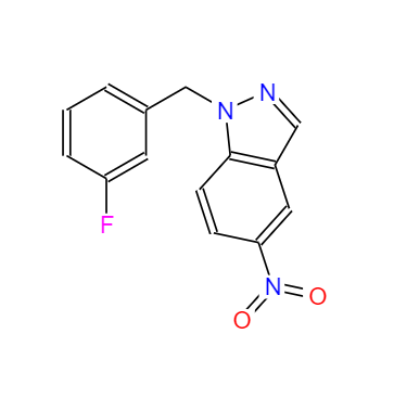 CAS：529508-58-5，1-[(3-氟苯基)甲基]-5-硝基-1H-吲唑 