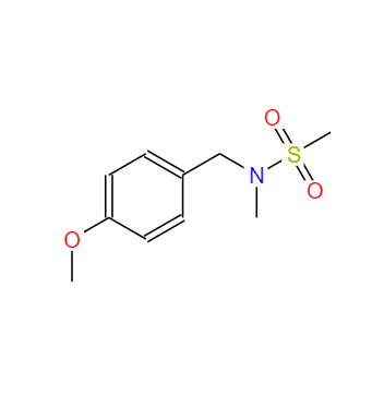 CAS：34825-81-5，N-(4-甲氧基苯基)-N-甲基甲磺酰胺 