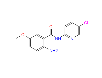 CAS：280773-17-3，N-(5-氯-2-吡啶)-5-甲氧基-2-氨基苯甲酰胺 