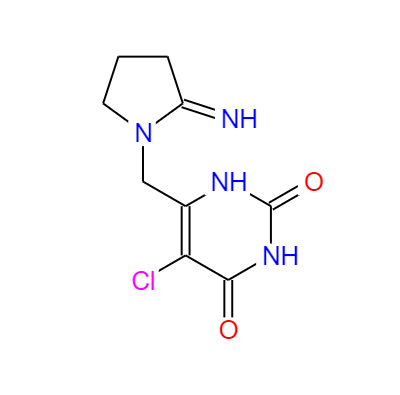 CAS：183204-74-2，5-氯-6-[(2-亞氨基-1-吡咯烷基)甲基]-2,4(1H,3H)-嘧啶二酮 