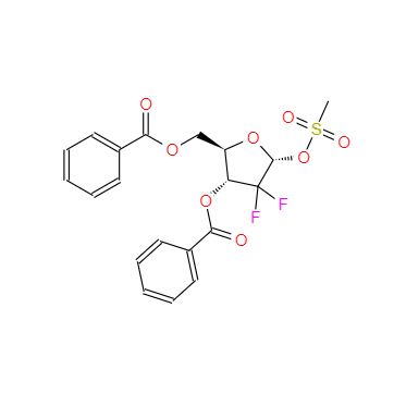 CAS：134877-43-3，2,2-二氟-1-甲磺酰氧基-2-脫氧核糖-3,5-二苯甲酸酯 