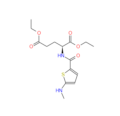 CAS：112889-02-8，N-(5-甲氨基-2-噻吩甲酰基)-l-谷氨酸二乙酯 