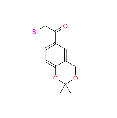 CAS：102293-80-1，6-溴乙酰基-2,2-二甲基-4H-苯并[1,3]二噁英 