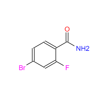 CAS：292621-45-5，4-溴-2-氟苯甲酰胺 