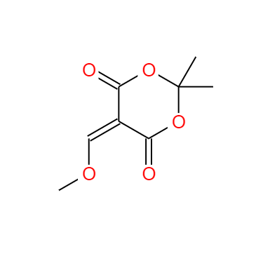 CAS：15568-85-1，5-(甲氧基甲烯基)-2,2-二甲基-1,3-二氧己環(huán)-4,6-二酮