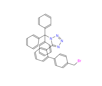CAS：124750-51-2，N-(三苯基甲基)-5-(4'-溴甲基聯苯-2-基)四氮唑 