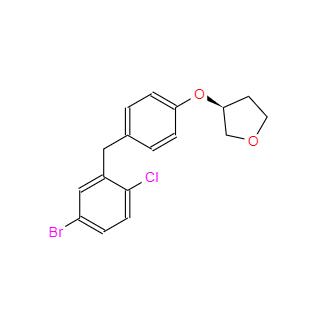 CAS：915095-89-5，(3S)-3-[4-[(5-溴-2-氯苯基)甲基]苯氧基]四氫呋喃 