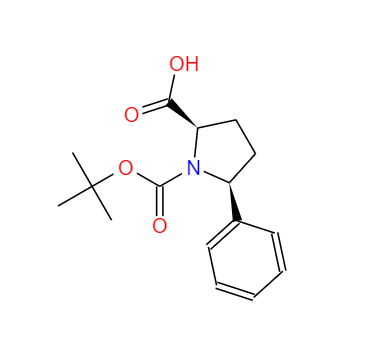 CAS：158706-46-8，Boc-(2R,5S)-5-苯基吡咯烷-2-羧酸 