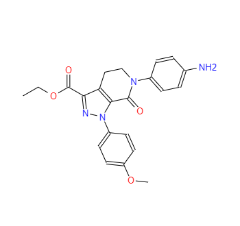 CAS：503615-07-4，1-(4-甲氧基苯基)-7-氧代-6-[4-氨基苯基]-4,5,6,7-四氫-1H-吡唑并[3,4-c]吡啶-3-羧酸乙酯
