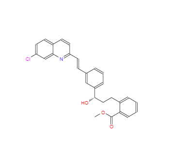 CAS：142569-69-5，2-[3-(S)-[3-[2-(7-氯-2-喹啉基)乙烯基]苯基]-3-羥基丙基]苯甲酸甲酯
