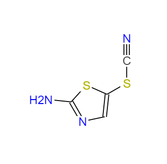 CAS：23056-10-2，2-氨基噻唑-5-基硫氰酸酯;5-硫代氰酸基噻唑-2-基胺