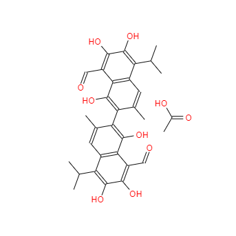 CAS：12542-36-8，醋酸棉酚 