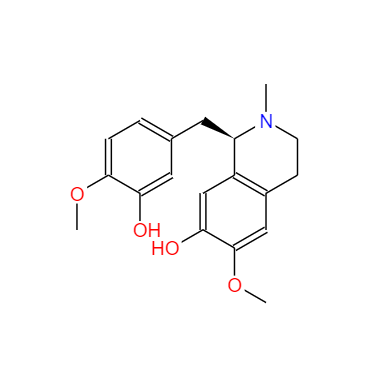 CAS：3968-19-2，(R)-牛心果堿