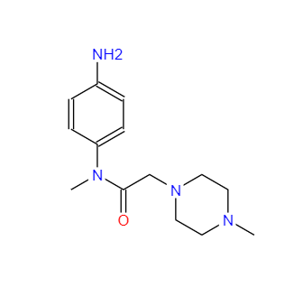 CAS：262368-30-9，N-(4-氨基苯基)-N,4-二甲基-1-哌嗪乙酰胺