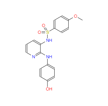 CAS：141430-65-1，N-[2-[(4-羥基苯基)氨基]-3-吡啶基]-4-甲氧基苯磺酰胺