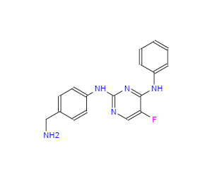 CAS：916603-07-1，N2-(4-(氨甲基)苯)-5-氟-N4-苯基嘧啶-2,4-二胺