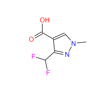 CAS：176969-34-9，3 - (二氟甲基)- 1 -甲基- 1H-吡唑-4 - 羧酸