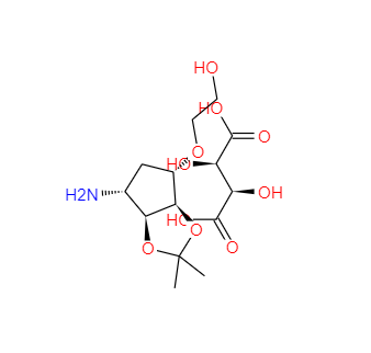 CAS：376608-65-0，2-[[(3aR,4S,6R,6aS)-6-氨基四氫-2,2-二甲基-4H-環(huán)戊并-1,3-二惡茂-4-基]氧基]-乙醇 L-酒石酸鹽