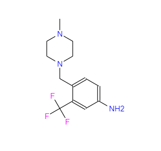 CAS：694499-26-8，4-(4-甲基哌嗪-1-亞甲基)-3-三氟甲基苯胺