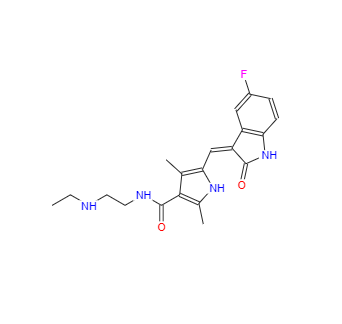 CAS：356068-97-8，N-去乙基舒尼替尼三氟乙酸鹽 