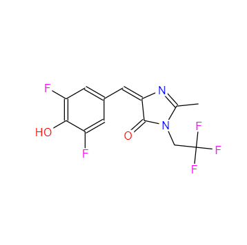 CAS：1539318-36-9，(Z)-5-(3,5-二氟-4-羥基苯亞甲基)-2-甲基-3-(2,2,2-三氟乙基)-3,5-二氫-4H-咪唑-4-酮