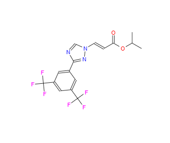 CAS：1333152-22-9，(Z)-3-(3-(3,5-雙(三氟甲基)苯基)-1H-1,2,4-三唑-1-基)丙烯酸異丙酯