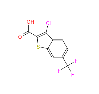CAS：923849-73-4，3-氯6-(三氟甲基)苯并[b]噻吩-2-羧酸 