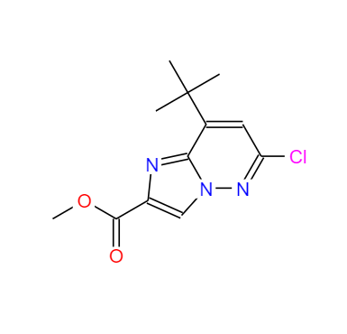 CAS：1690176-75-0，8-(叔丁基)-6-氯咪唑并[1,2-B]吡啶-2-羧酸甲酯