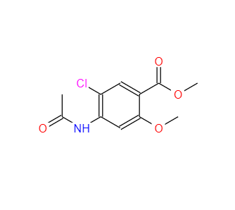 CAS：4093-31-6，5-氯-4-乙酰氨基-2-甲氧基苯甲酸甲酯 